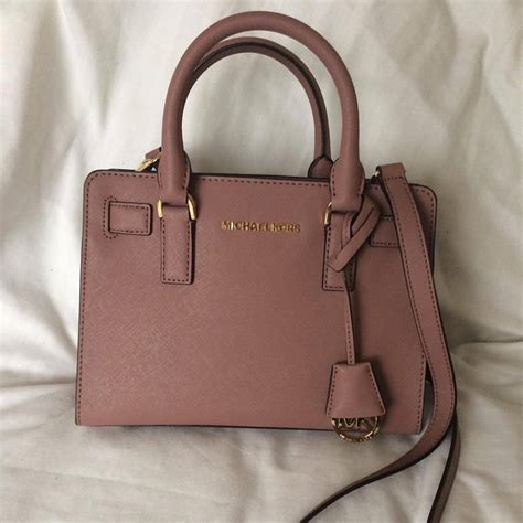 michael kors small dusty rose dillon bag|Bags .